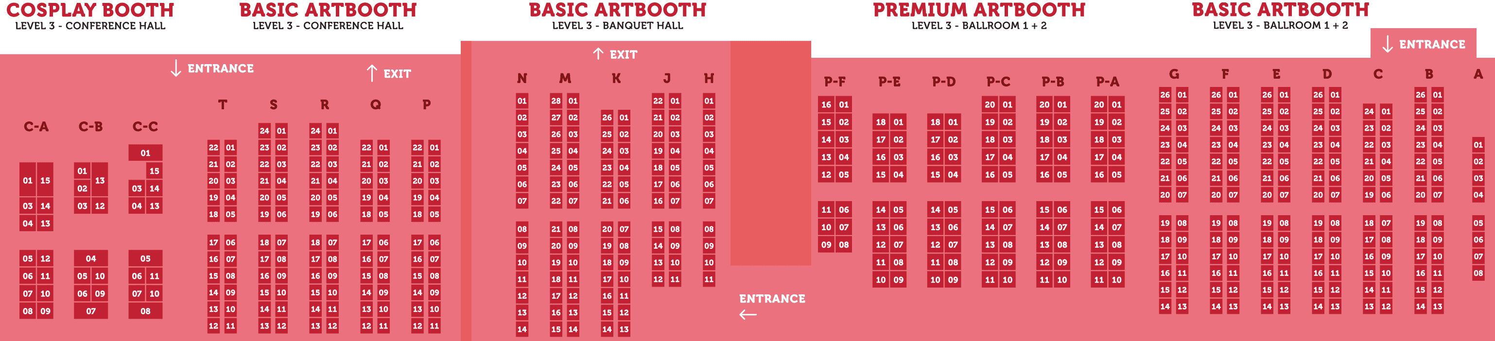 Comic Fiesta 2022 floorplan